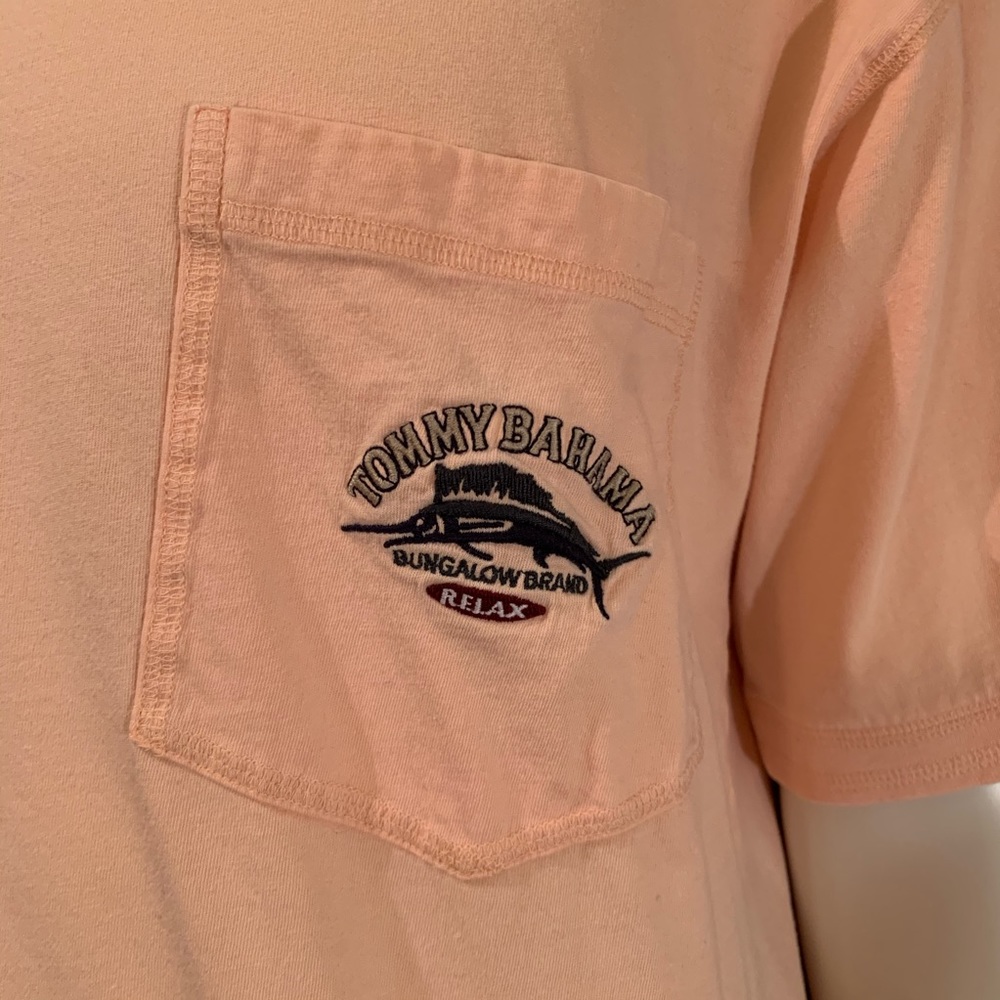 Tommy Bahama Peach T w/Pocket